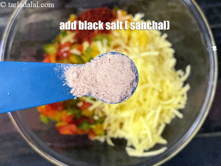 Step 21 – Add&nbsp;<meta charset="UTF-8" />1/4 tsp&nbsp;<a href="glossary-black-salt-sanchal-kala-namak-422i">black salt (sanchal)</a>.