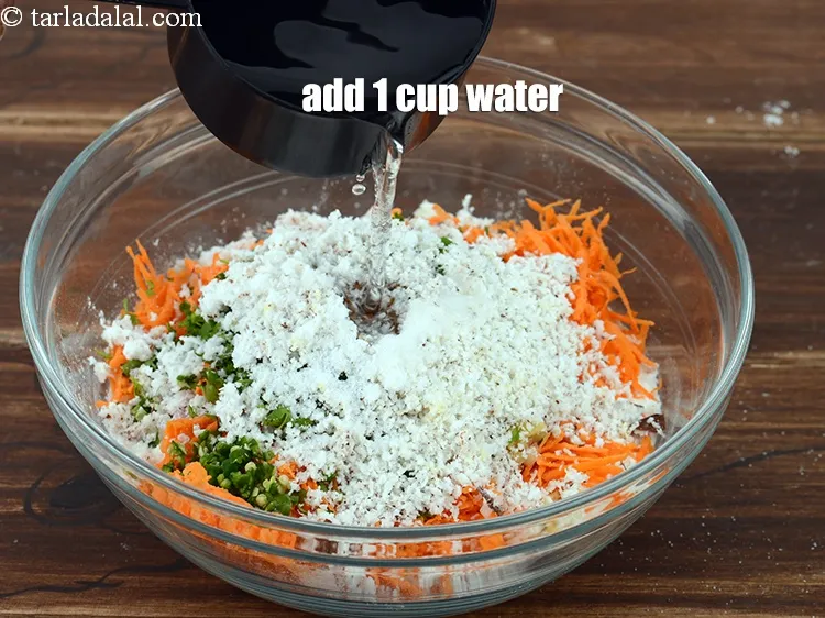 Step 11 – Add 1 cup water.