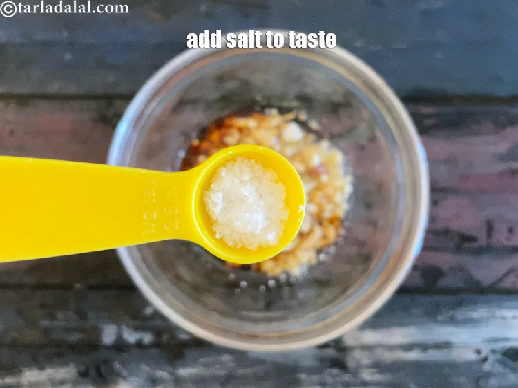 Step 16 – Add salt to taste.