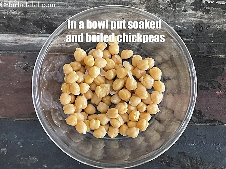 Step 24 – To make <strong>chickpea paneer salad recipe | kabuli chana paneer vegetable salad | healthy Indian …