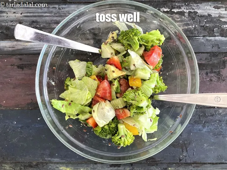 Step 26 – Toss well.