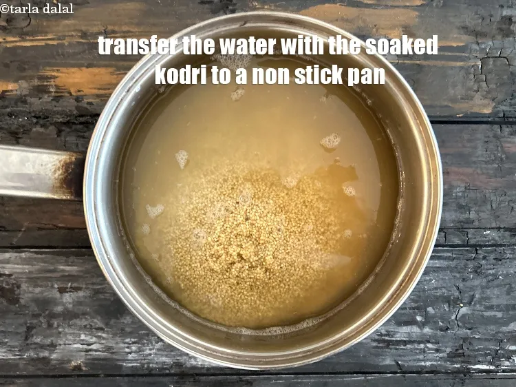 स्टेप 14 – <strong>कोदरी रेसिपी बनाने की विधि</strong>&nbsp;|&nbsp;<strong>फॉक्सटेल बाजरा को भारतीय शैली में …