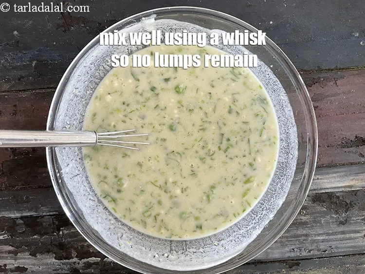 Step 24 – Mix well using a whisk.