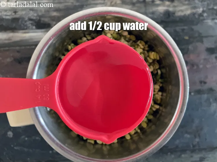 Step 14 – Add&nbsp;<meta charset="UTF-8" />&frac12; cup of water.
