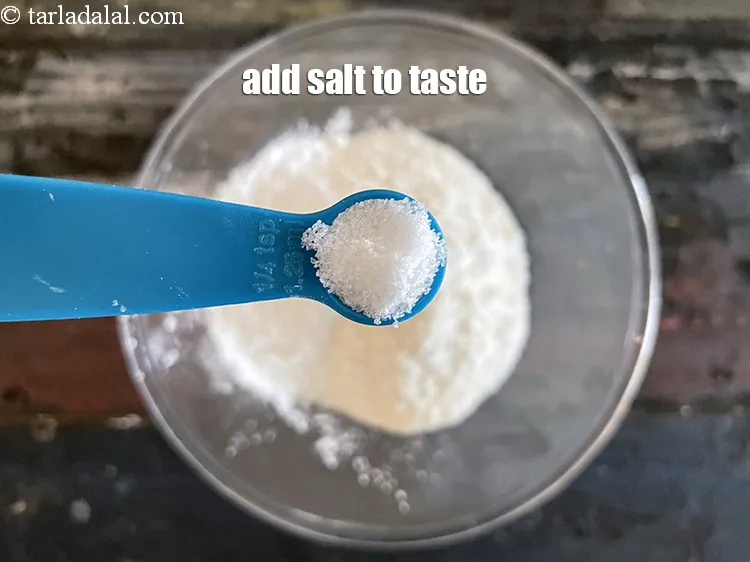 Step 16 – Add salt to taste. We added 1/4&nbsp;tsp salt.