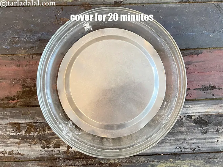 Step 17 – Cover for 20 minutes.