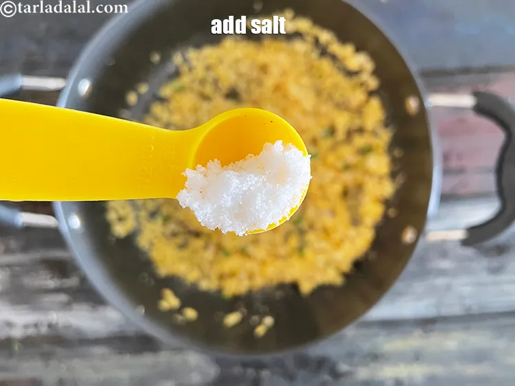 Step 24 – Add salt to taste.