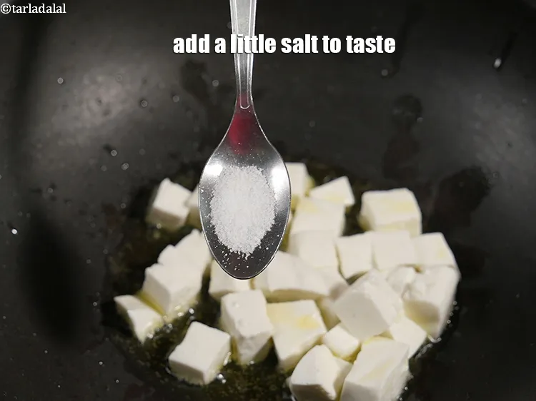 Step 15 – Add a little salt to taste.