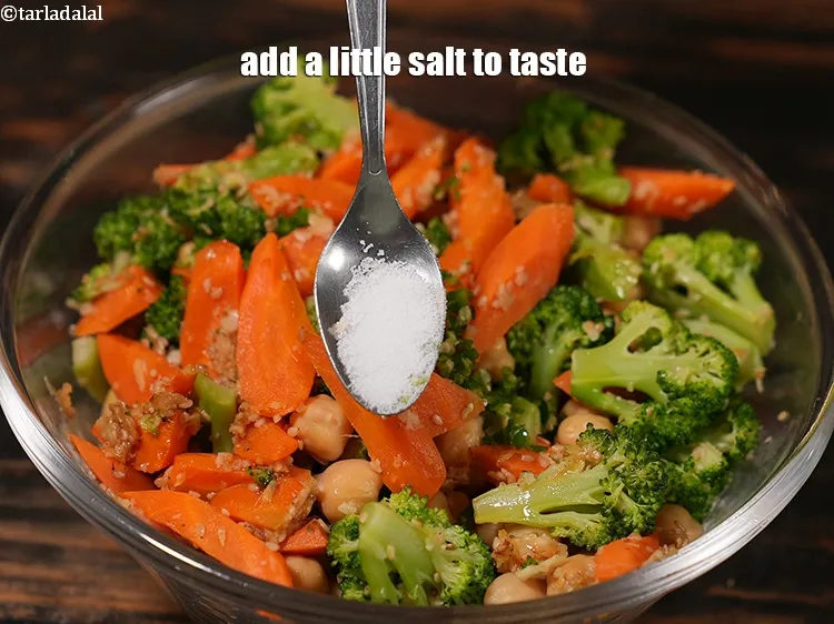 Step 20 – Add a little salt to taste.