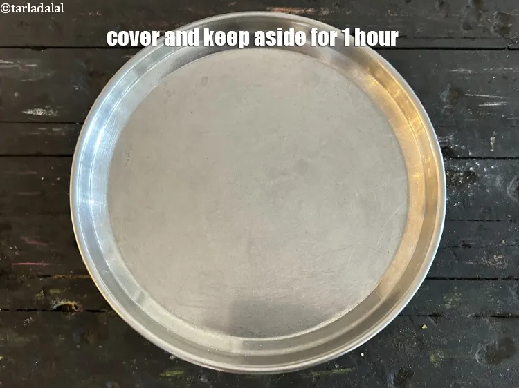 Step 13 – Cover and keep aside batter for 1 hour. <strong>Note that keeping the batter for a …