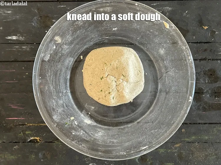 Step 13 – Knead into a soft dough.