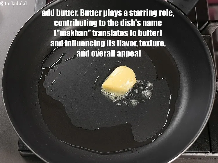 Step 13 – Add 1 tbsp <a href="https://www.tarladalal.com/glossary-butter-makhan-233i">butter</a>. Butter plays a starring role, contributing to the dish&#39;s name …
