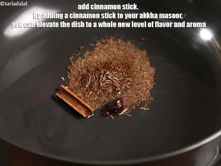 Step 13 – Add 1 cinnamon stick.&nbsp;By adding a cinnamon stick to your akkha masoor, you can elevate …