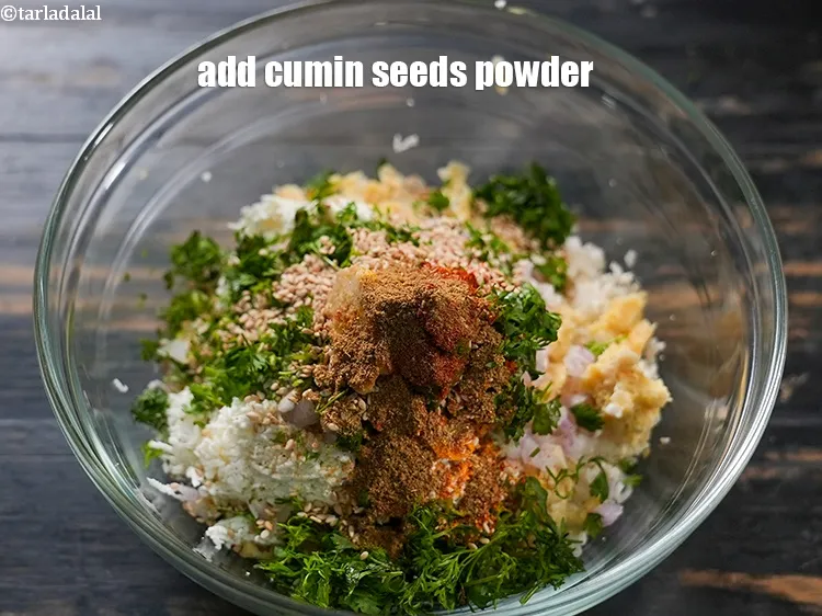 Step 13 – Add &frac12; tsp <a href="https://www.tarladalal.com/glossary-cumin-seeds-powder-jeera-powder-zeera-powder-382i">cumin seeds (jeera) powder</a>.