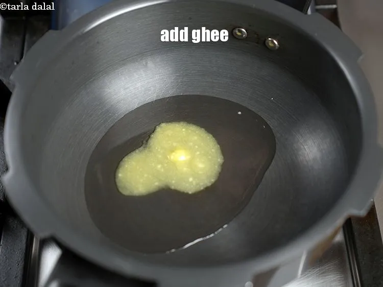 Step 13 – Add 1 tbsp ghee.