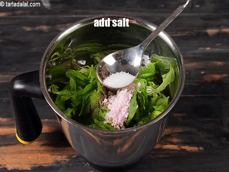 Step 13 – Add salt to taste.