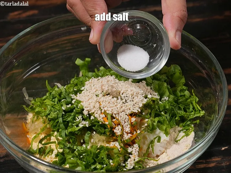 Step 13 – Add &frac14; tsp salt or as advised by doctor/ dietitian.