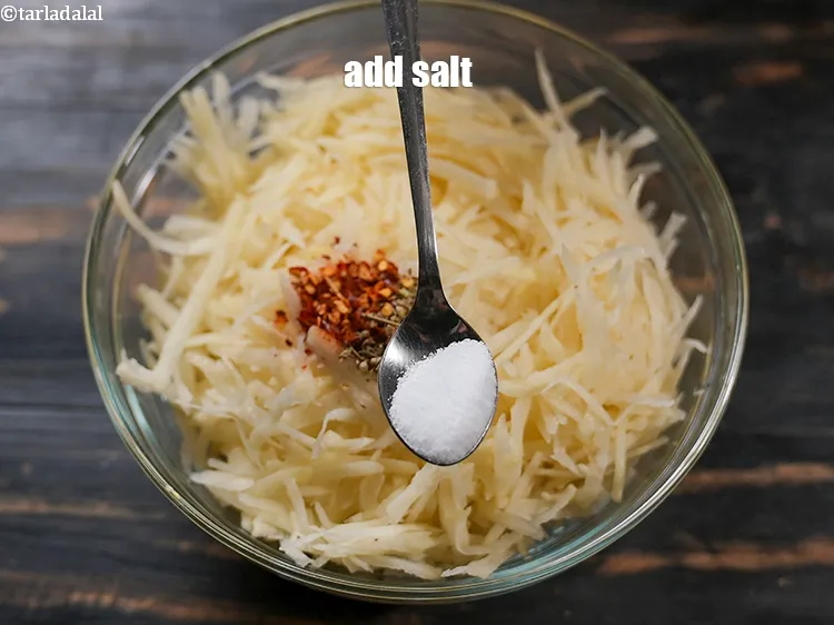 Step 13 – Add salt to taste.
