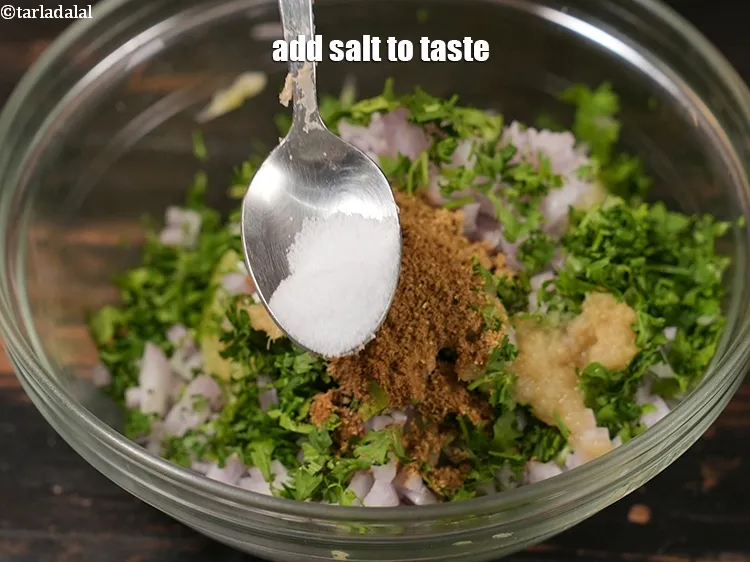 Step 13 – Add salt to taste.