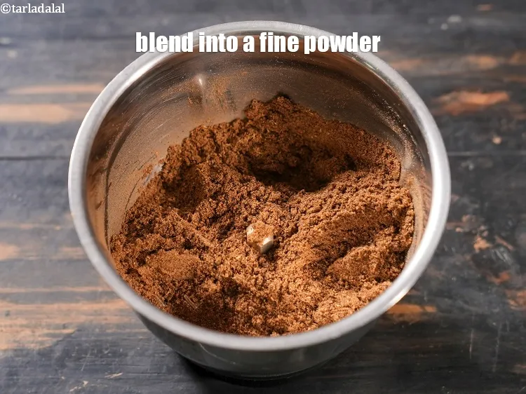 Step 13 – Blend into a fine powder.