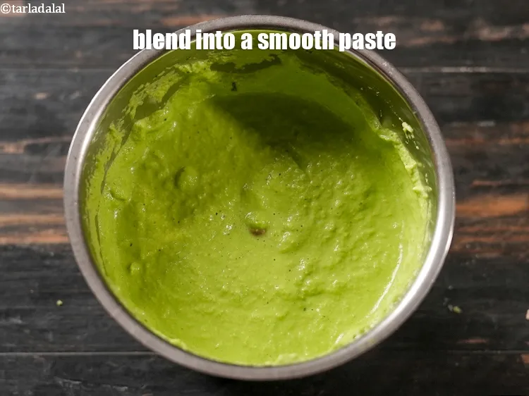 Step 14 – Blend into a smooth paste.