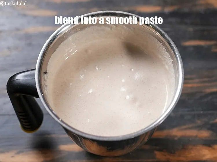 Step 13 – Blend into a smooth paste.