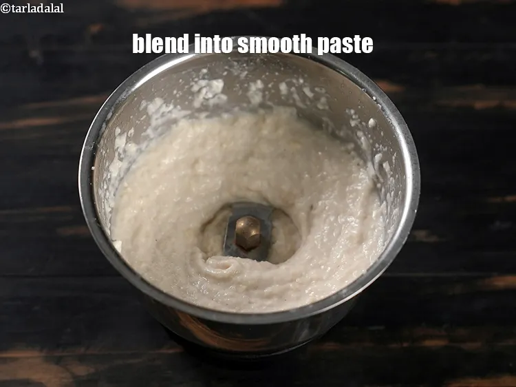 Step 13 – Blend into a smooth paste.