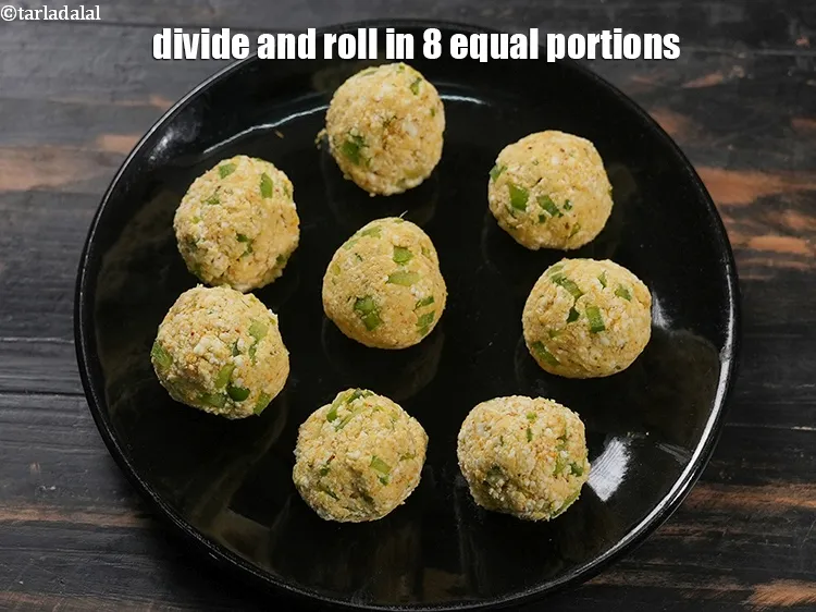Step 13 – Divide and roll in 8 equal portions.
