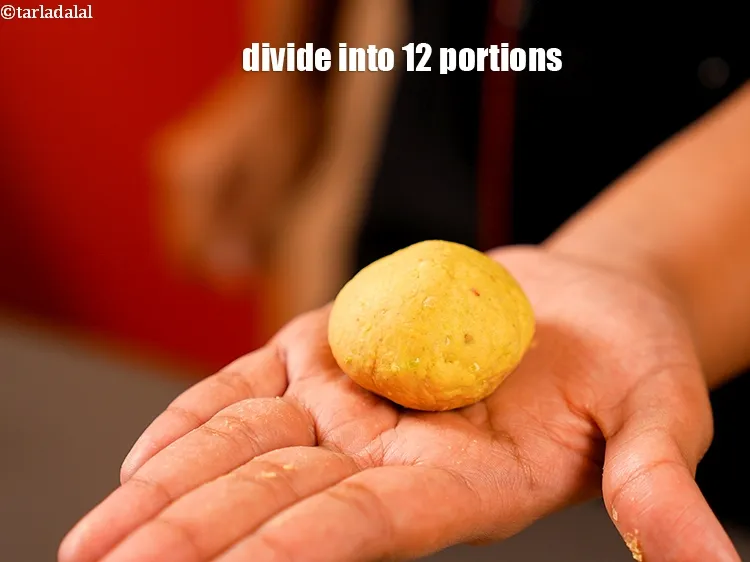 Step 13 – Divide into 12 equal portions.
