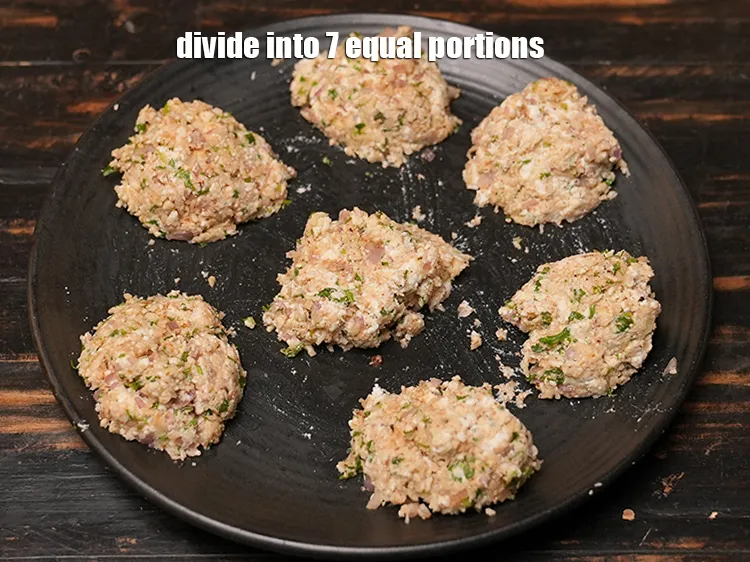 Step 21 – Divide into 7 equal portions.