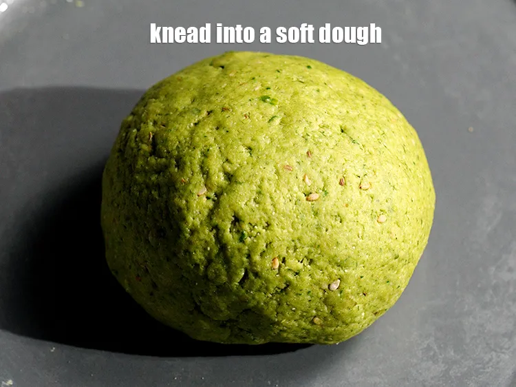 Step 13 – Knead into a soft dough.