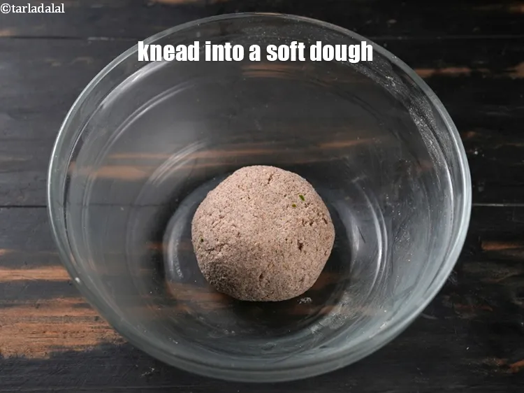 Step 13 – Knead into a soft dough.