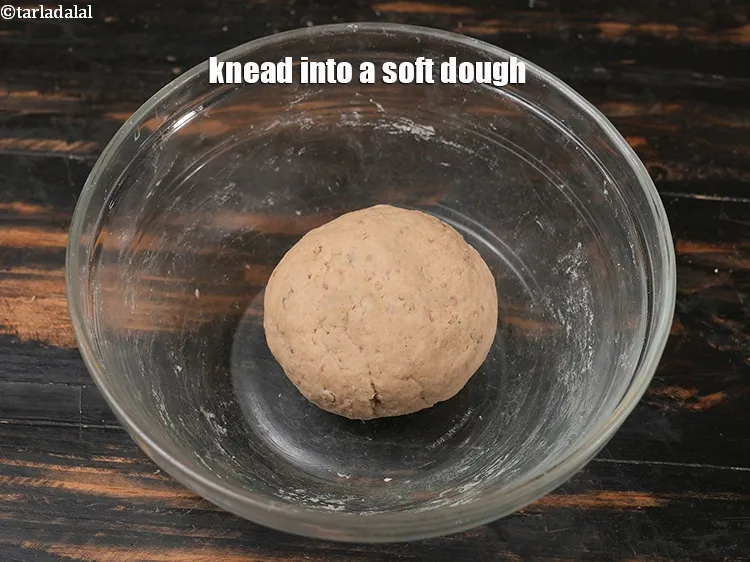 Step 13 – Knead into a soft dough.