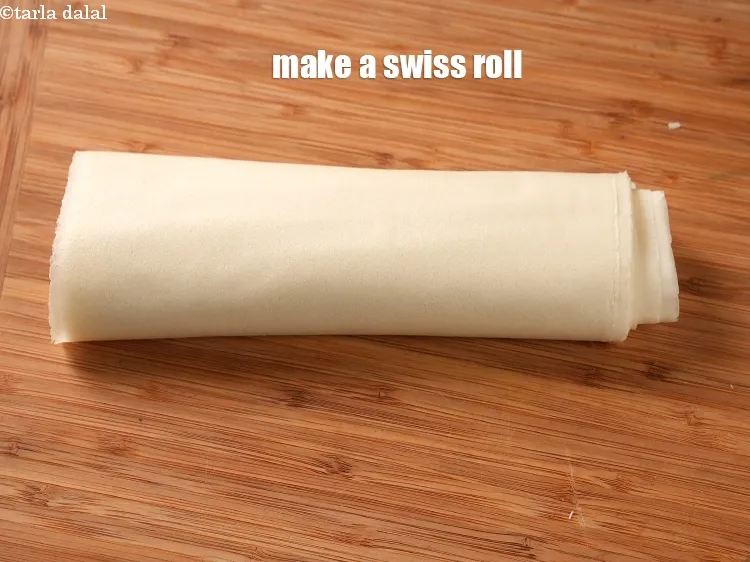 Step 13 – Make a swiss roll.