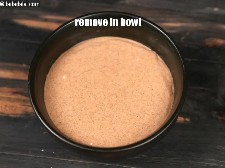 Step 13 – <p>Remove in a deep bowl.</p>
