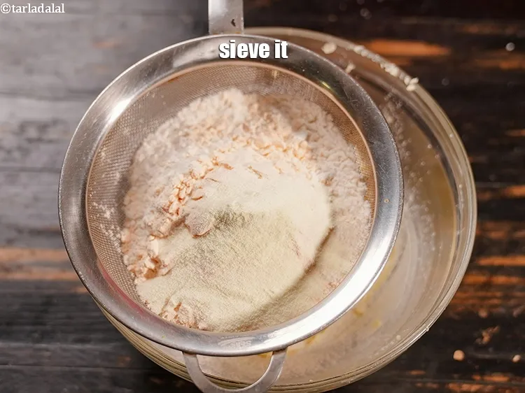Step 13 – Sieve it.&nbsp;