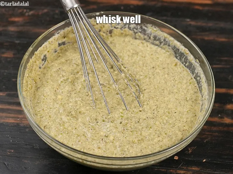 Step 21 – Whisk well.