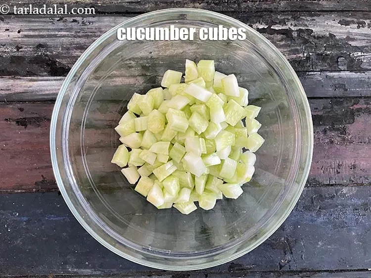 Step 15 – To make <strong>khamang kakadi recipe | Gujarati khaman kakadi | farali kachumber | healthy khaman …