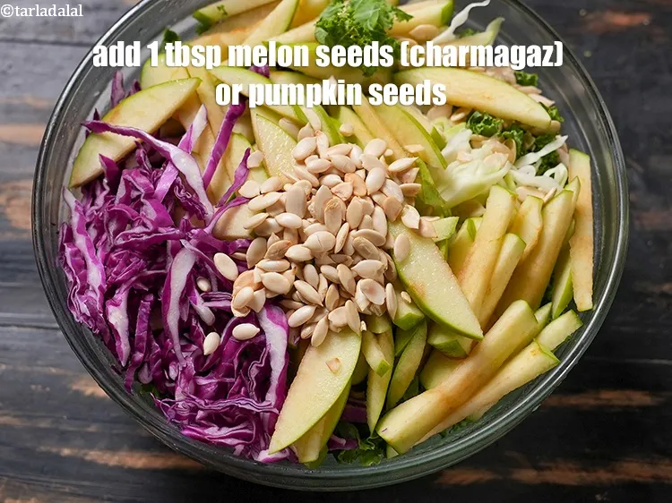 Step 17 – Add&nbsp;<meta charset="UTF-8" />1 tbsp&nbsp;<a href="glossary-melon-seeds-77i">melon seeds (charmagaz)</a>&nbsp;or pumpkin seeds.&nbsp;Melon seeds add a pleasant crunch to …