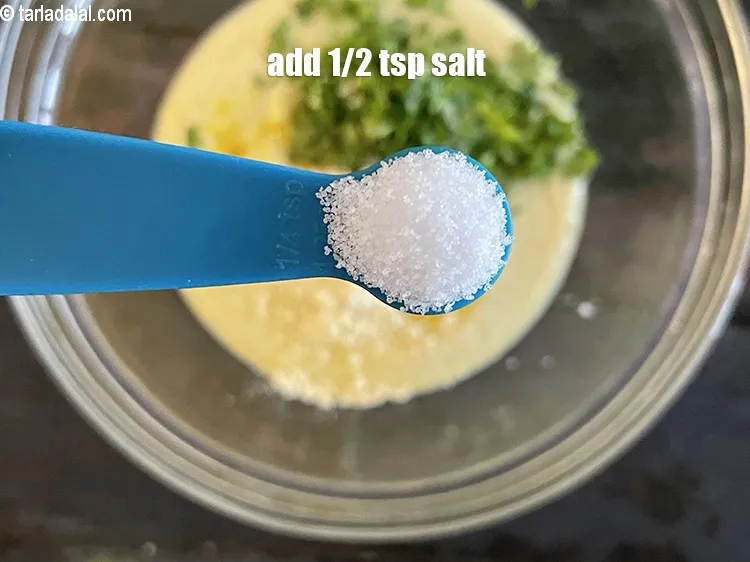 Step 21 – Add salt to taste. We added 1/2&nbsp;tsp salt.
