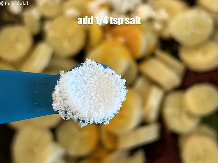 Step 20 – Add salt to taste. We added 1/4th&nbsp;tsp salt.&nbsp;