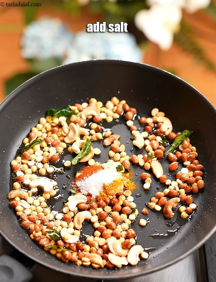 Step 11 – Add the salt.