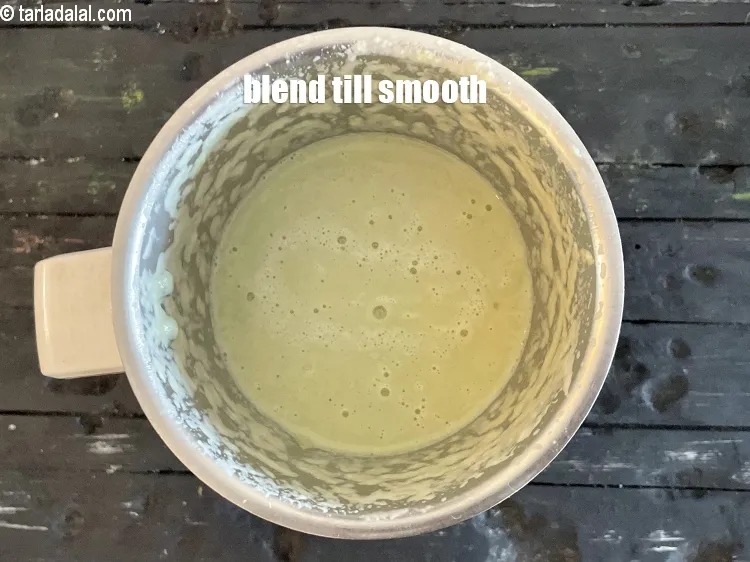 Step 13 – Blend till smooth.