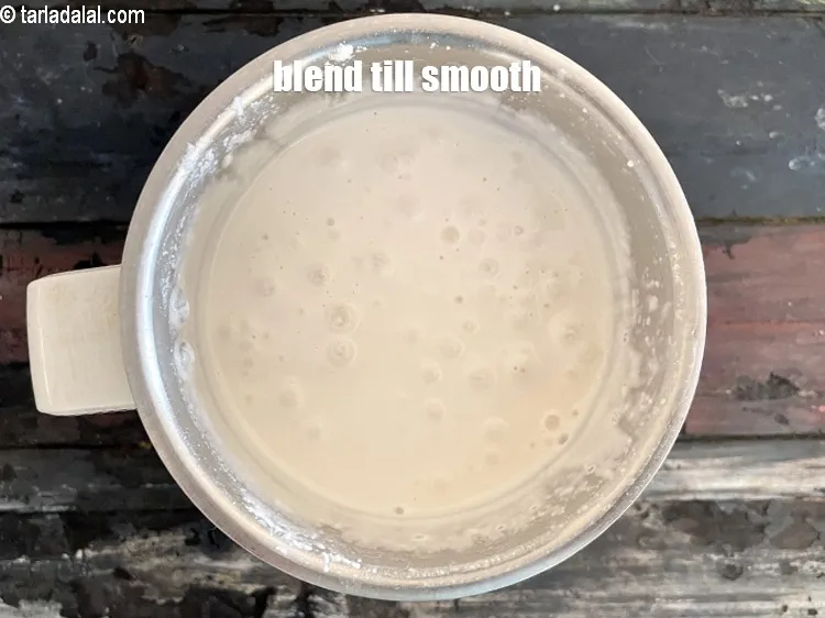 Step 13 – Blend till smooth.