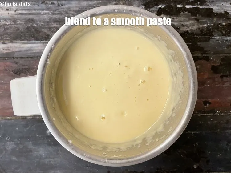 Step 14 – Blend&nbsp;to a smooth paste.