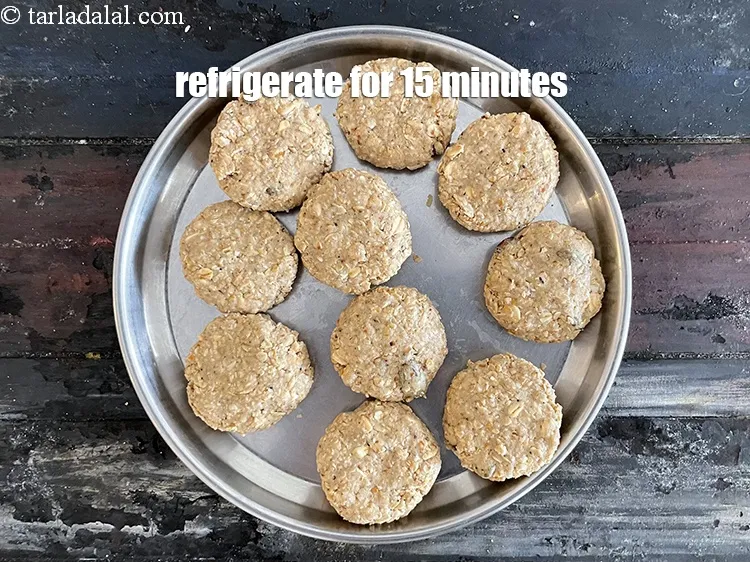 Step 14 – Place the <strong>no bake oats muesli and peanut butter cookies | muesli biscuits with peanut …