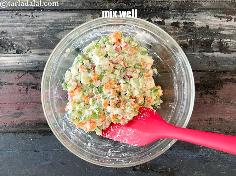 Step 14 – Mix well.