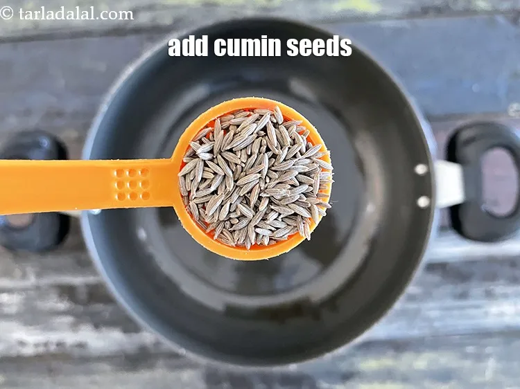 Step 16 – Add&nbsp;<meta charset="UTF-8" />1 tsp&nbsp;<a href="glossary-cumin-seeds-jeera-zeera-381i">cumin seeds (jeera)</a>.