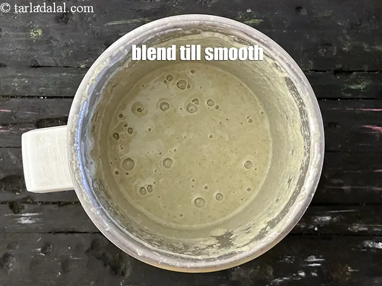 Step 14 – Blend till smooth.