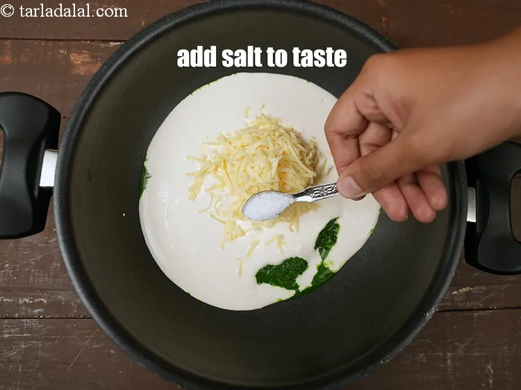 Step 14 – Add salt to taste.